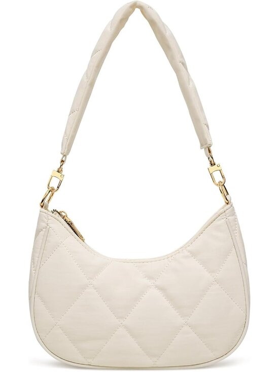 Handbags - Women N-beige Hobo Bag Cute Retro Clutch Underarm Shoulder Purse